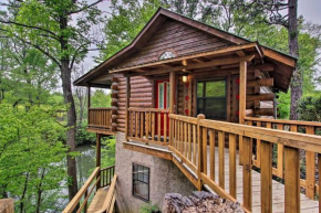 River Rush- Cozy Riverfront Cabin 5 Mi to Pigeon Forge